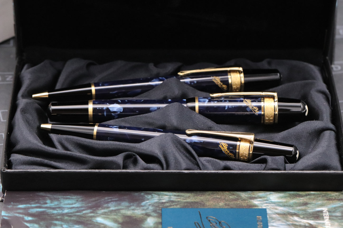 Montblanc Writers Edition Edgar Allan Poe FP, BP, MP Set - Fountain Pen UNUSED
