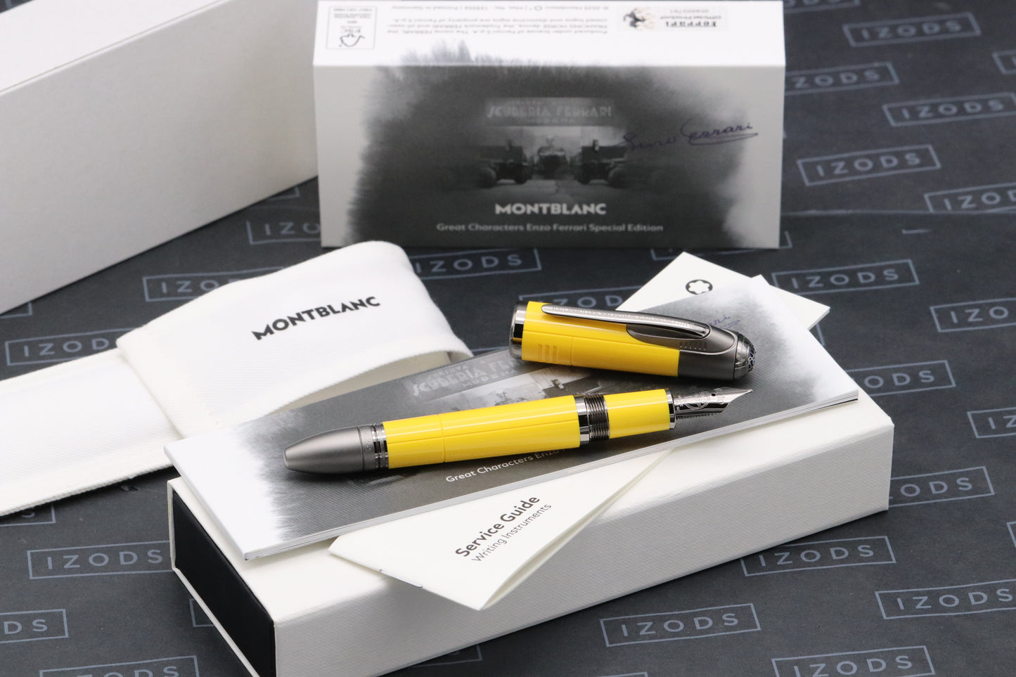 Montblanc Great Characters Enzo Ferrari Giallo Modena Fountain Pen - UNUSED