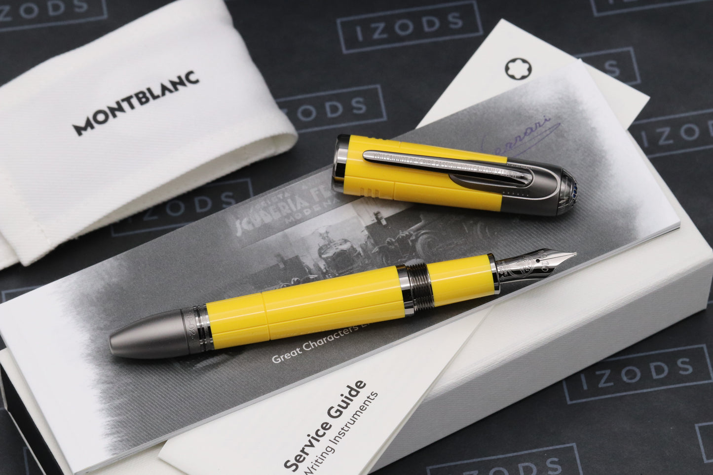 Montblanc Great Characters Enzo Ferrari Giallo Modena Fountain Pen - UNUSED