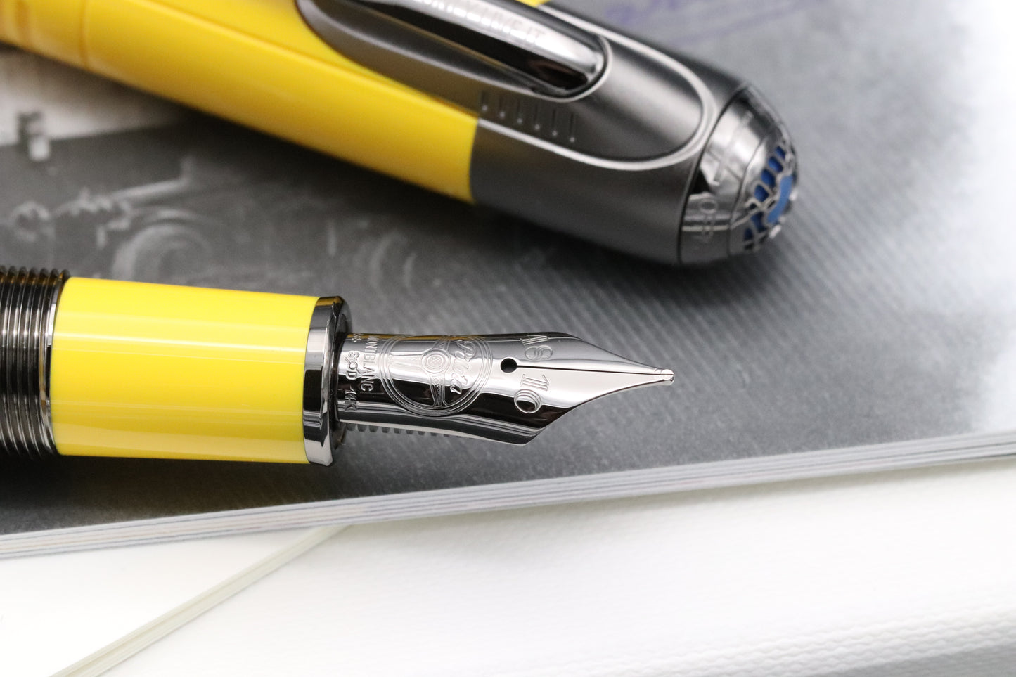 Montblanc Great Characters Enzo Ferrari Giallo Modena Fountain Pen - UNUSED