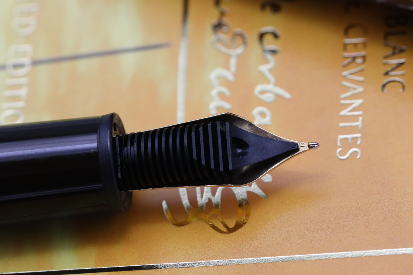 Montblanc Writers Edition Miguel de Cervantes Fountain Pen - UNUSED - Fine Nib