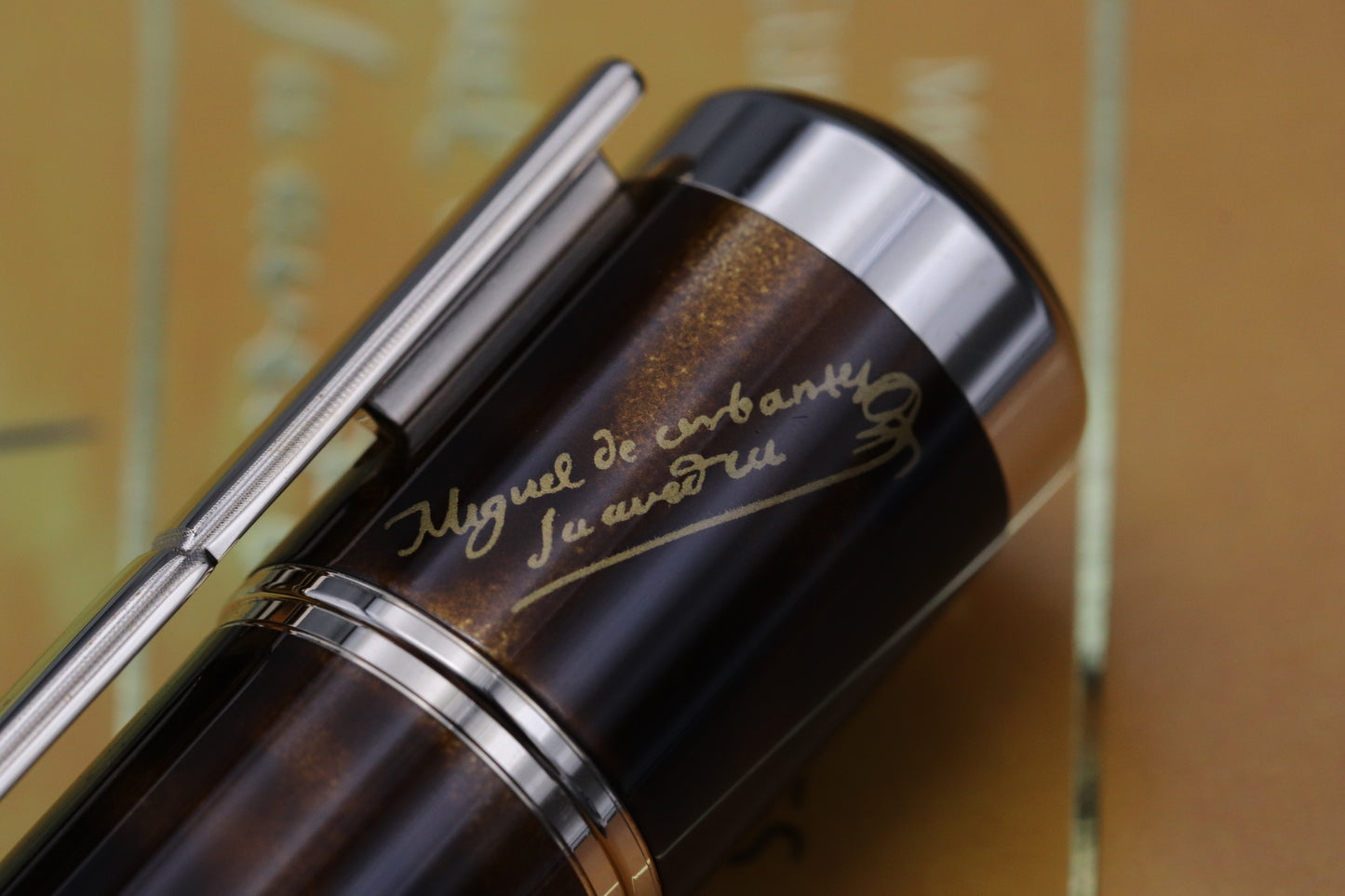 Montblanc Writers Edition Miguel de Cervantes Fountain Pen - UNUSED - Fine Nib