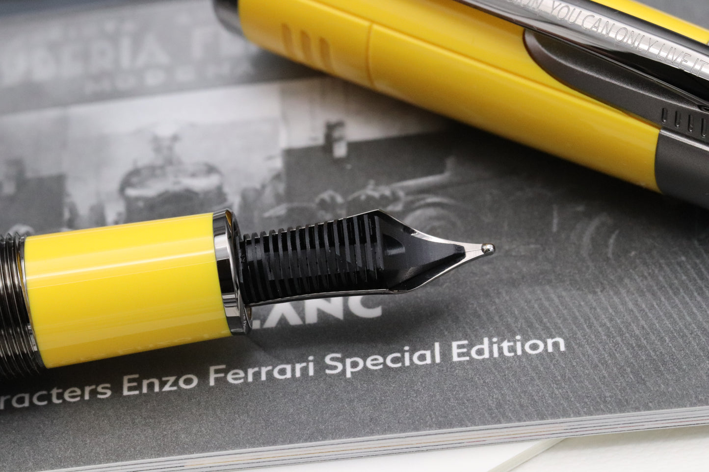 Montblanc Great Characters Enzo Ferrari Giallo Modena Fountain Pen - UNUSED