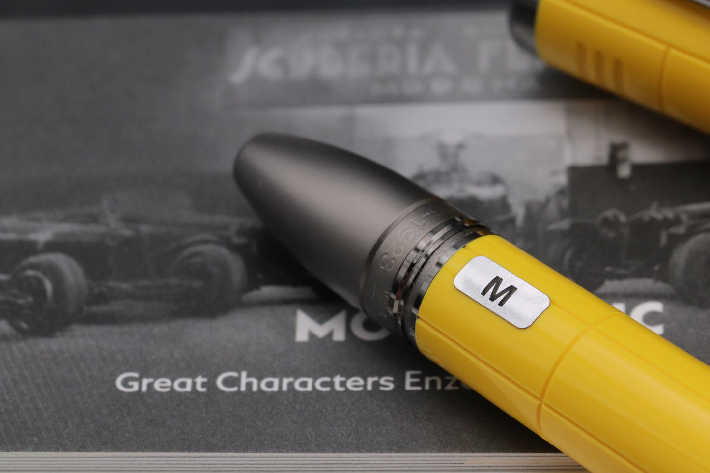 Montblanc Great Characters Enzo Ferrari Giallo Modena Fountain Pen - UNUSED