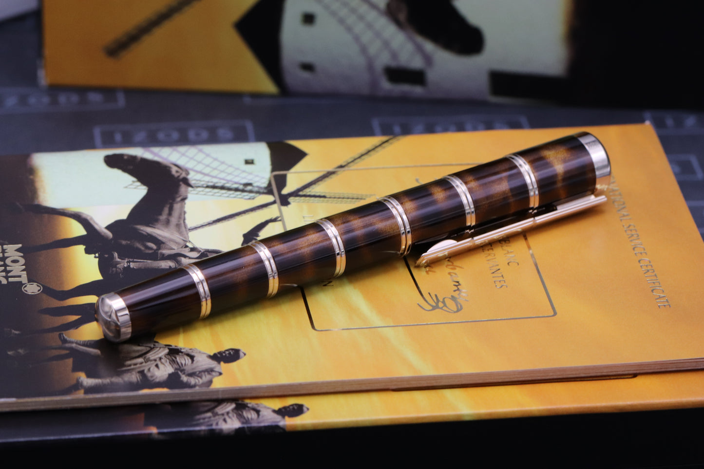 Montblanc Writers Edition Miguel de Cervantes Fountain Pen - UNUSED - Fine Nib