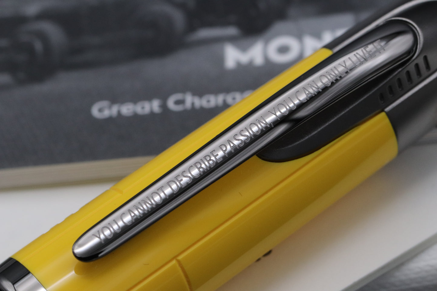 Montblanc Great Characters Enzo Ferrari Giallo Modena Fountain Pen - UNUSED