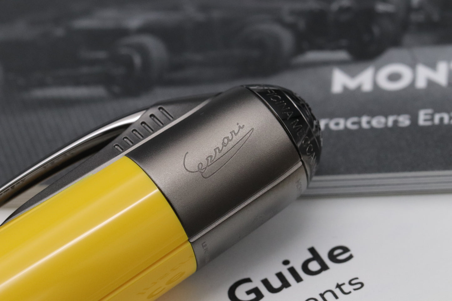 Montblanc Great Characters Enzo Ferrari Giallo Modena Fountain Pen - UNUSED