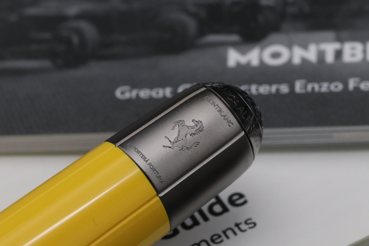 Montblanc Great Characters Enzo Ferrari Giallo Modena Fountain Pen - UNUSED