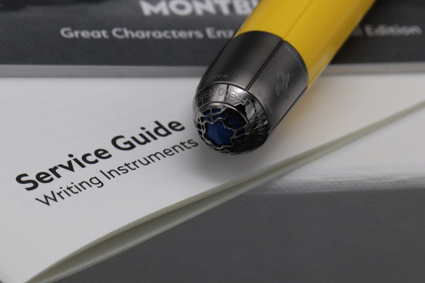 Montblanc Great Characters Enzo Ferrari Giallo Modena Fountain Pen - UNUSED