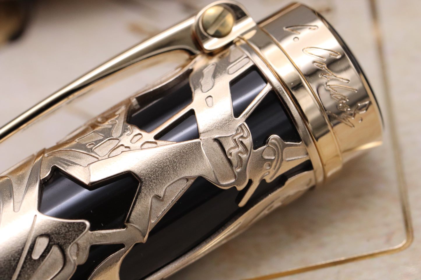 Montblanc Writers Edition Carlo Collodi FP, BP, MP Set - Limitation Number 0004