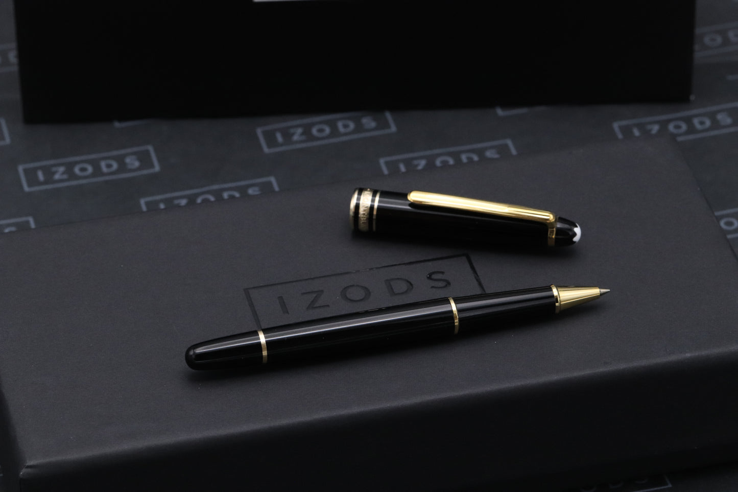 Montblanc Meisterstuck 163 Classique Gold Coated Rollerball / Fineliner Pen