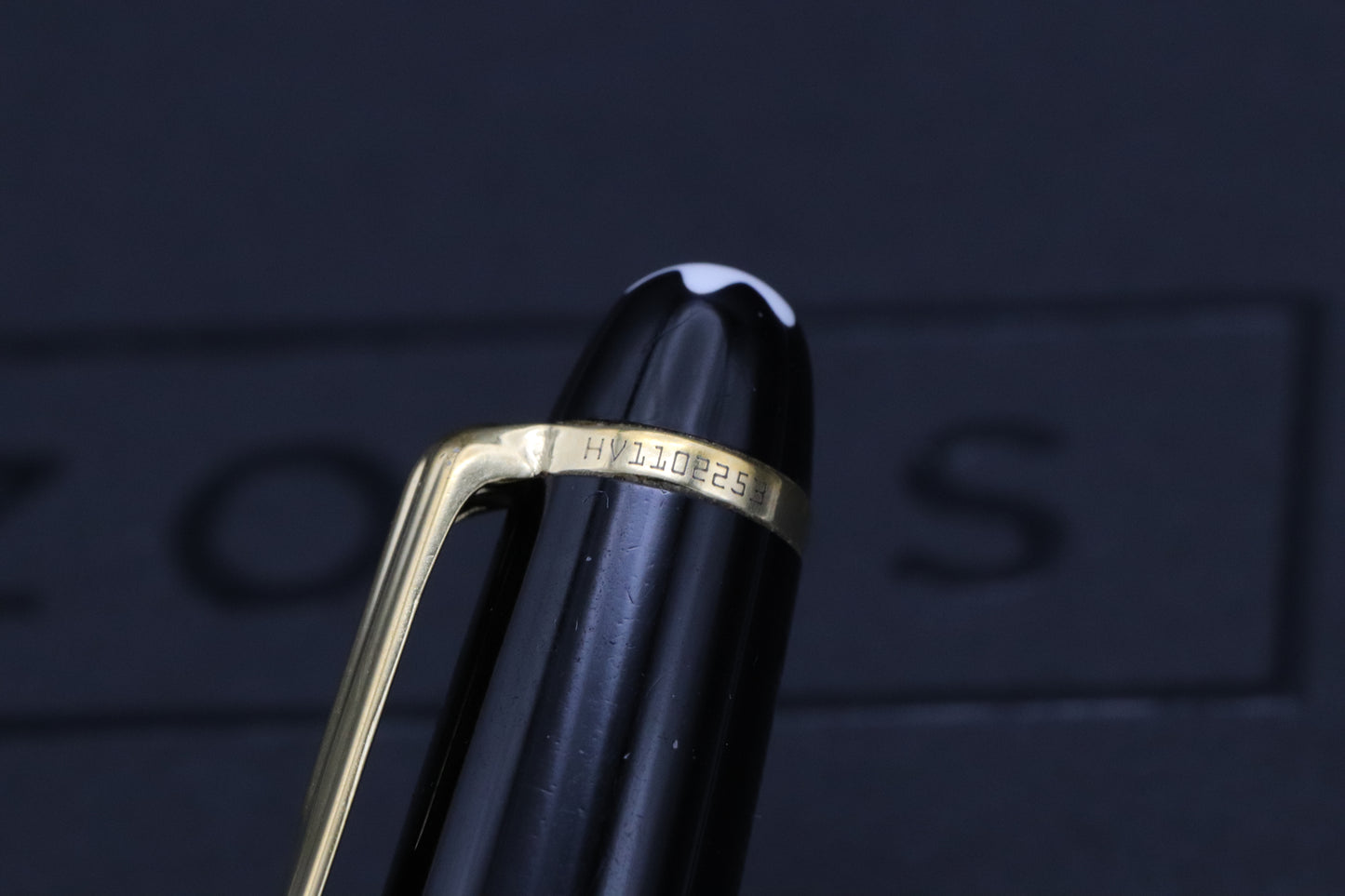 Montblanc Meisterstuck 163 Classique Gold Coated Rollerball / Fineliner Pen
