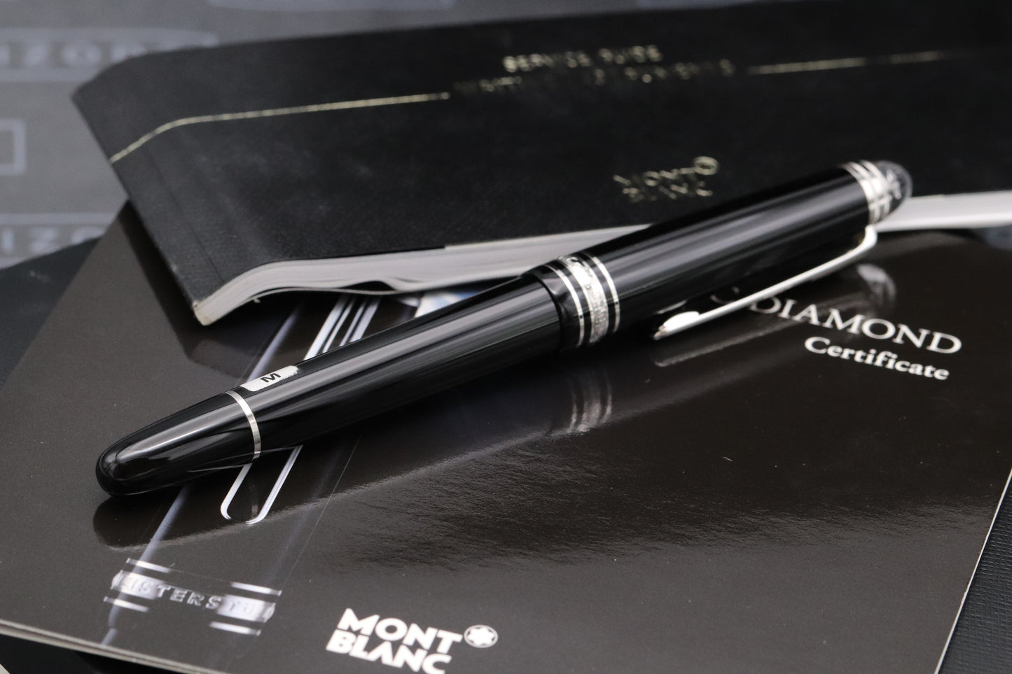 Montblanc Meisterstuck Classique Diamond Fountain Pen - UNUSED