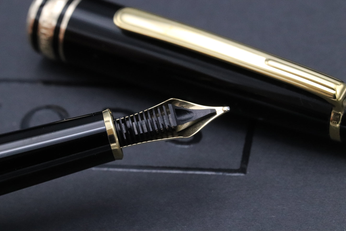 Montblanc Meisterstuck 144 Classique Gold Coated Fountain Pen