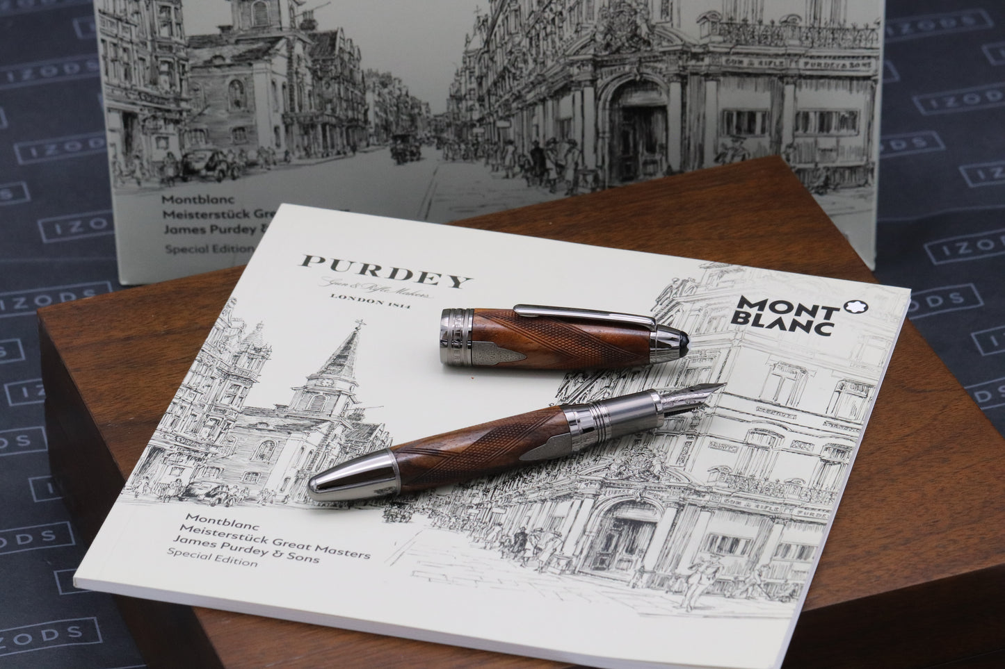 Montblanc Meisterstuck Great Masters James Purdey & Sons Fountain Pen with Notebook - UNUSED