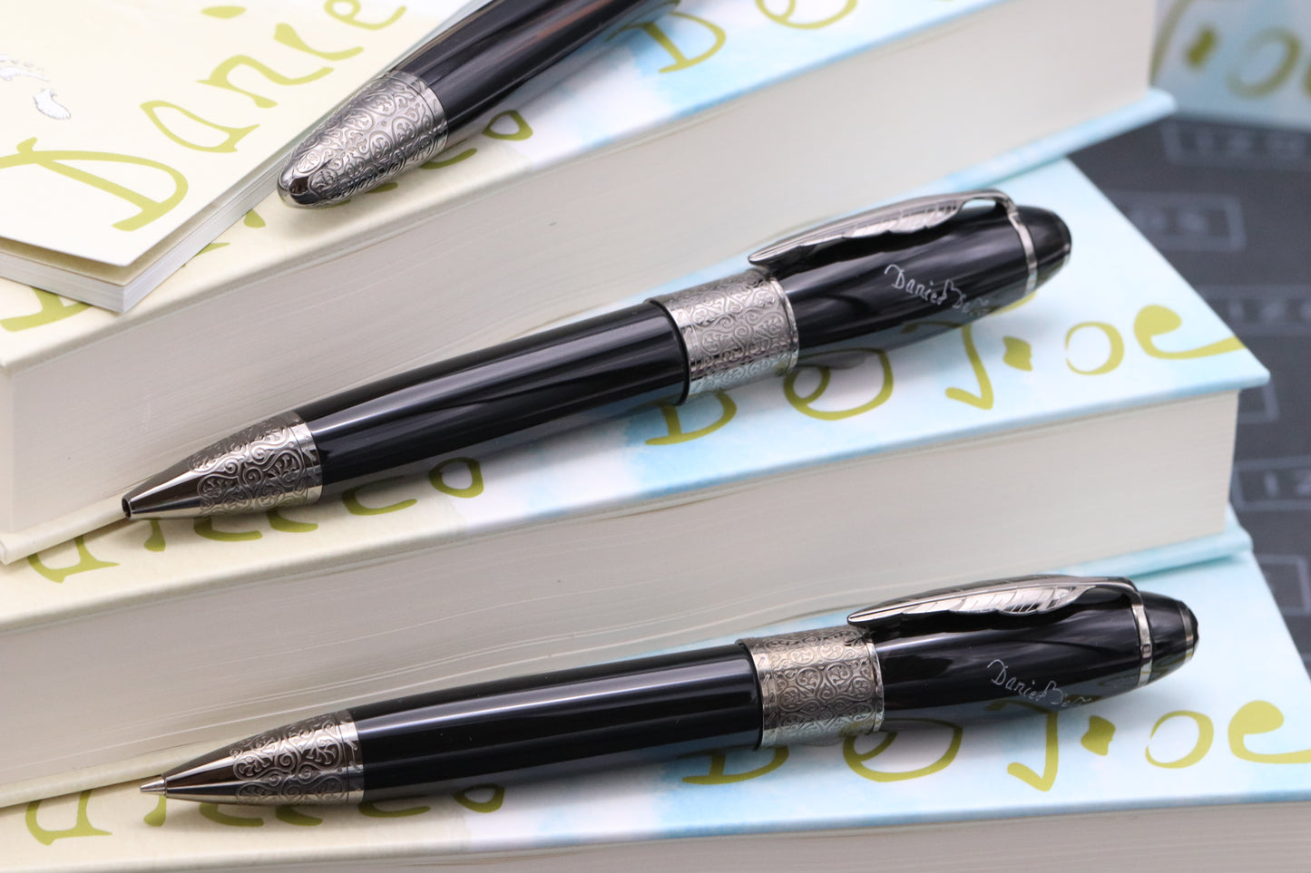 Montblanc Writers Edition Daniel Defoe FP, BP, MP Set