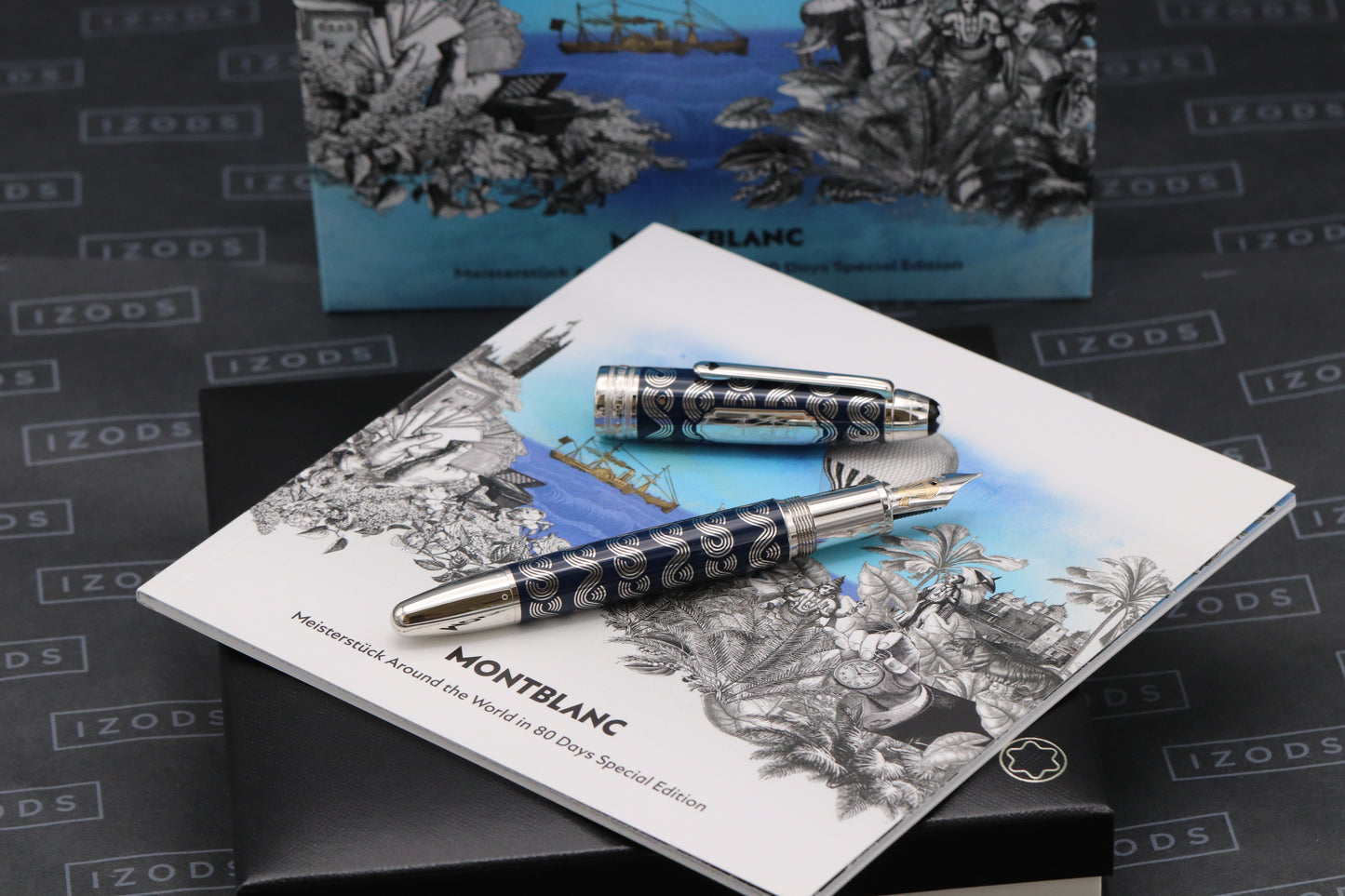Montblanc LeGrand Around the World in 80 Days Solitaire Fountain Pen - UNUSED