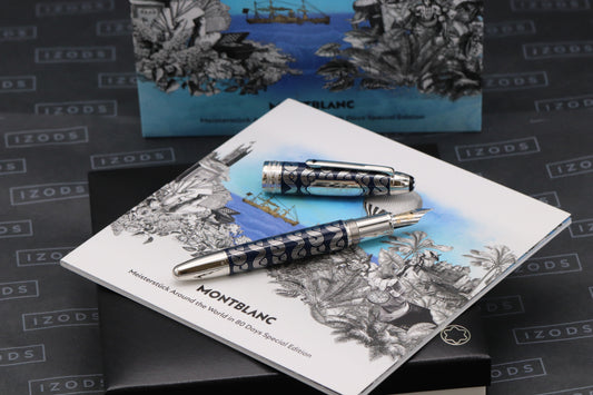 Montblanc LeGrand Around the World in 80 Days Solitaire Fountain Pen - UNUSED