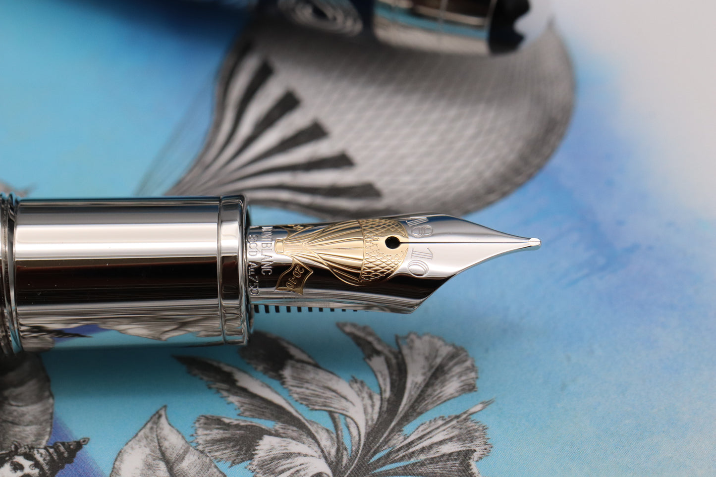 Montblanc LeGrand Around the World in 80 Days Solitaire Fountain Pen - UNUSED