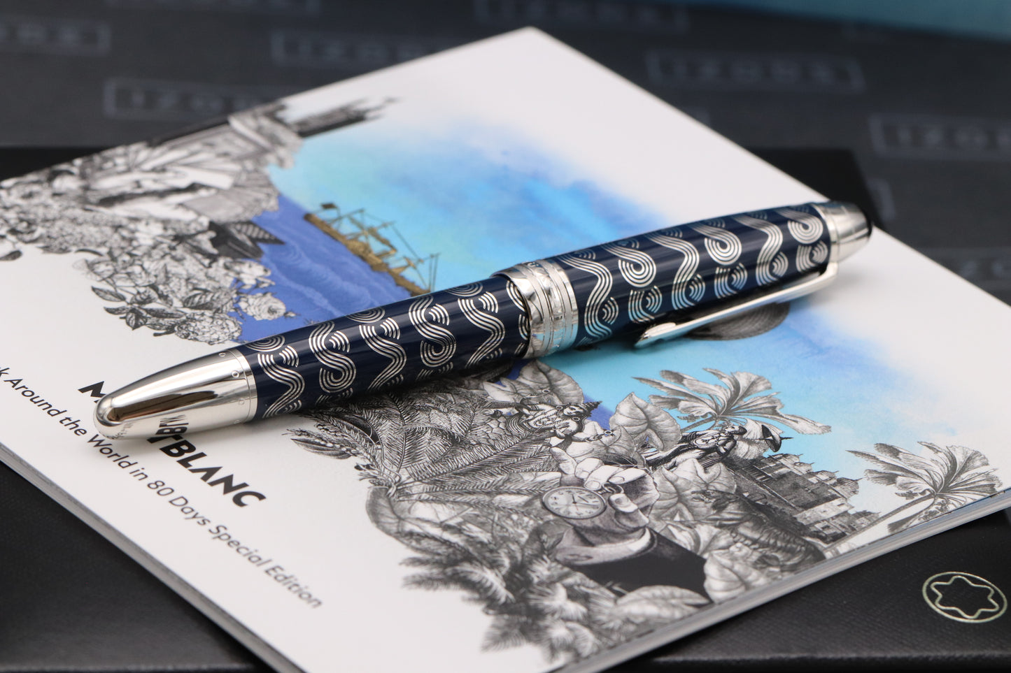 Montblanc LeGrand Around the World in 80 Days Solitaire Fountain Pen - UNUSED