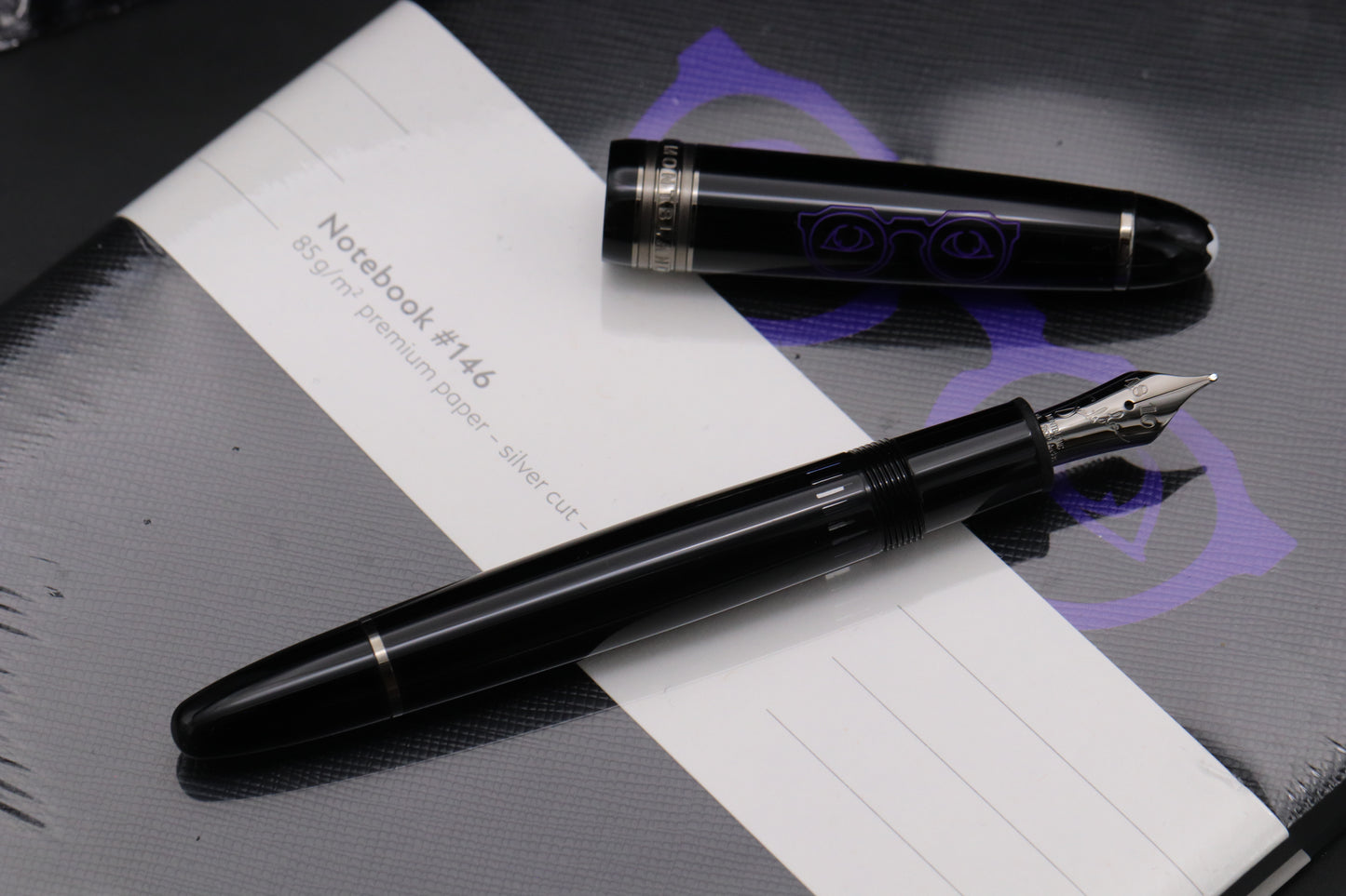 Montblanc LeGrand Spike Lee Special Edition Fountain Pen - NEVER INKED