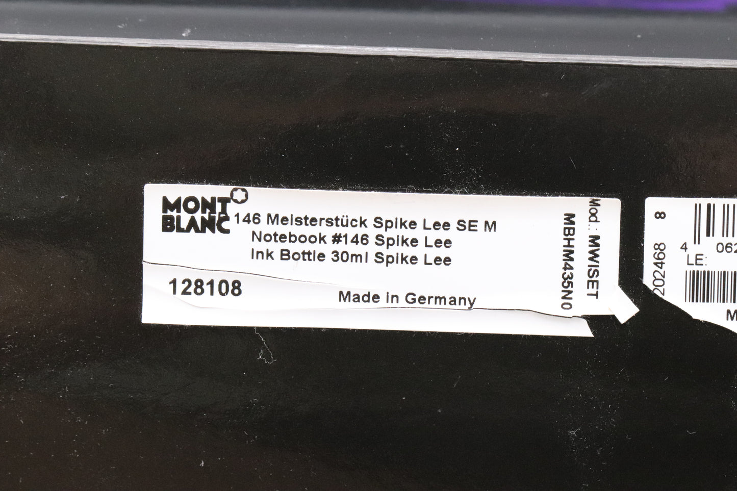 Montblanc LeGrand Spike Lee Special Edition Fountain Pen - NEVER INKED