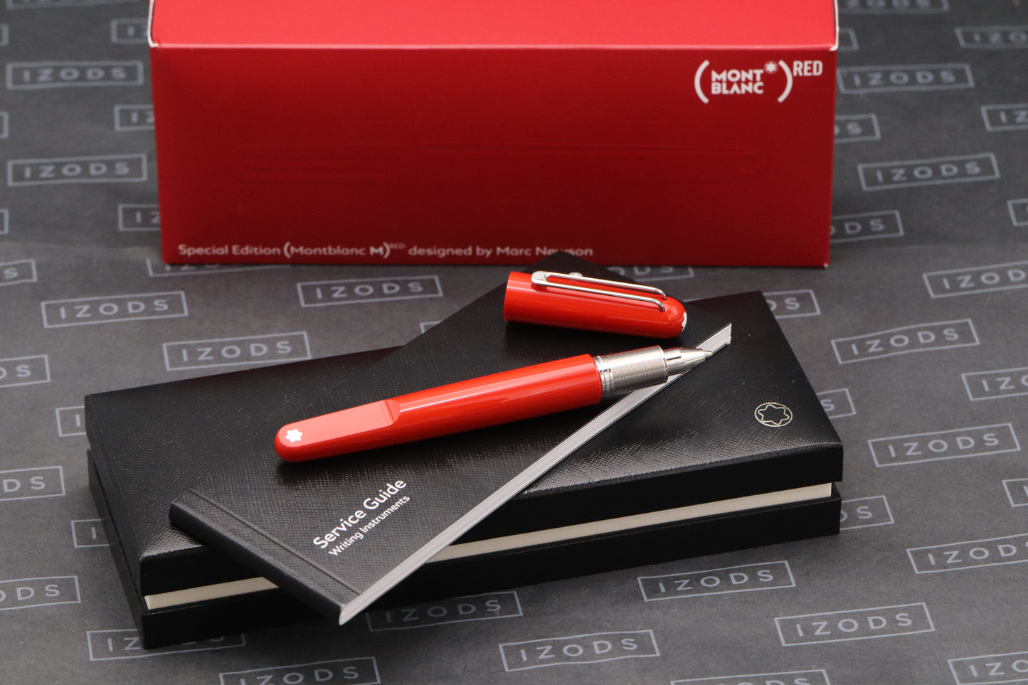Montblanc M Marc Newson RED Ballpoint Pen - UNUSED