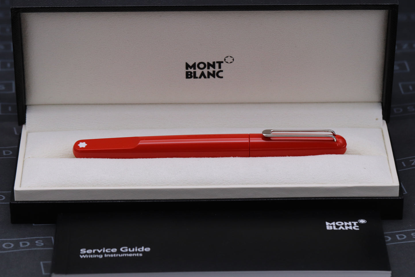 Montblanc M Marc Newson RED Ballpoint Pen - UNUSED