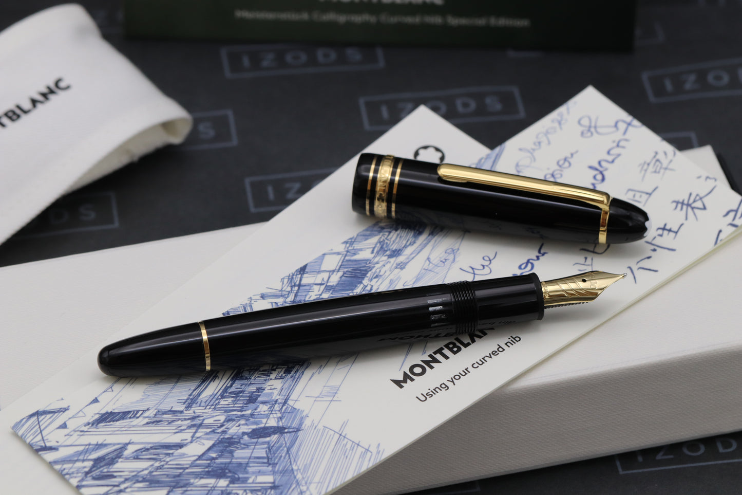 Montblanc Meisterstück 146 LeGrand Calligraphy Curved SE Fountain Pen