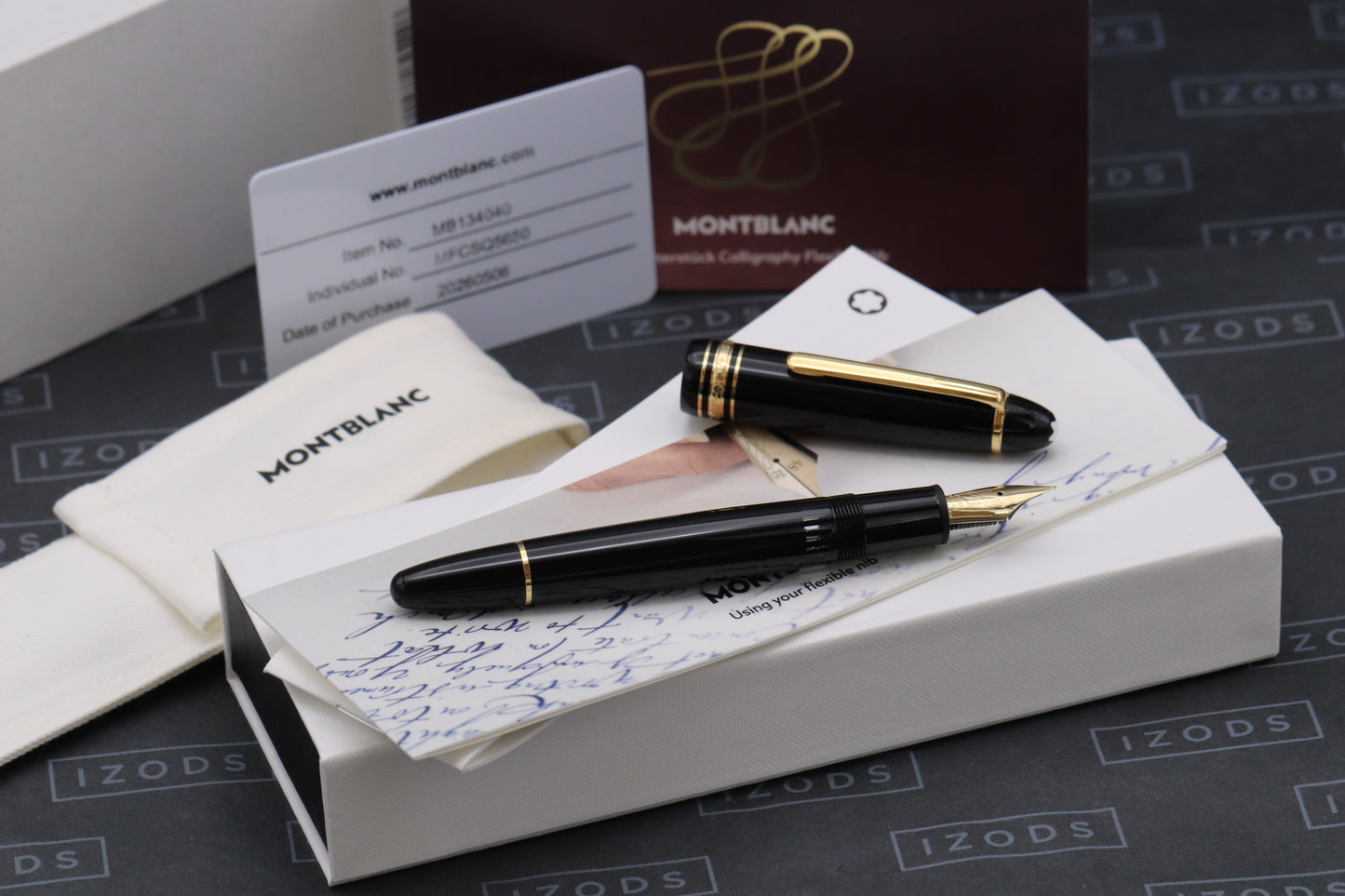 Montblanc Meisterstück 146 LeGrand Calligraphy Flex SE Fountain Pen