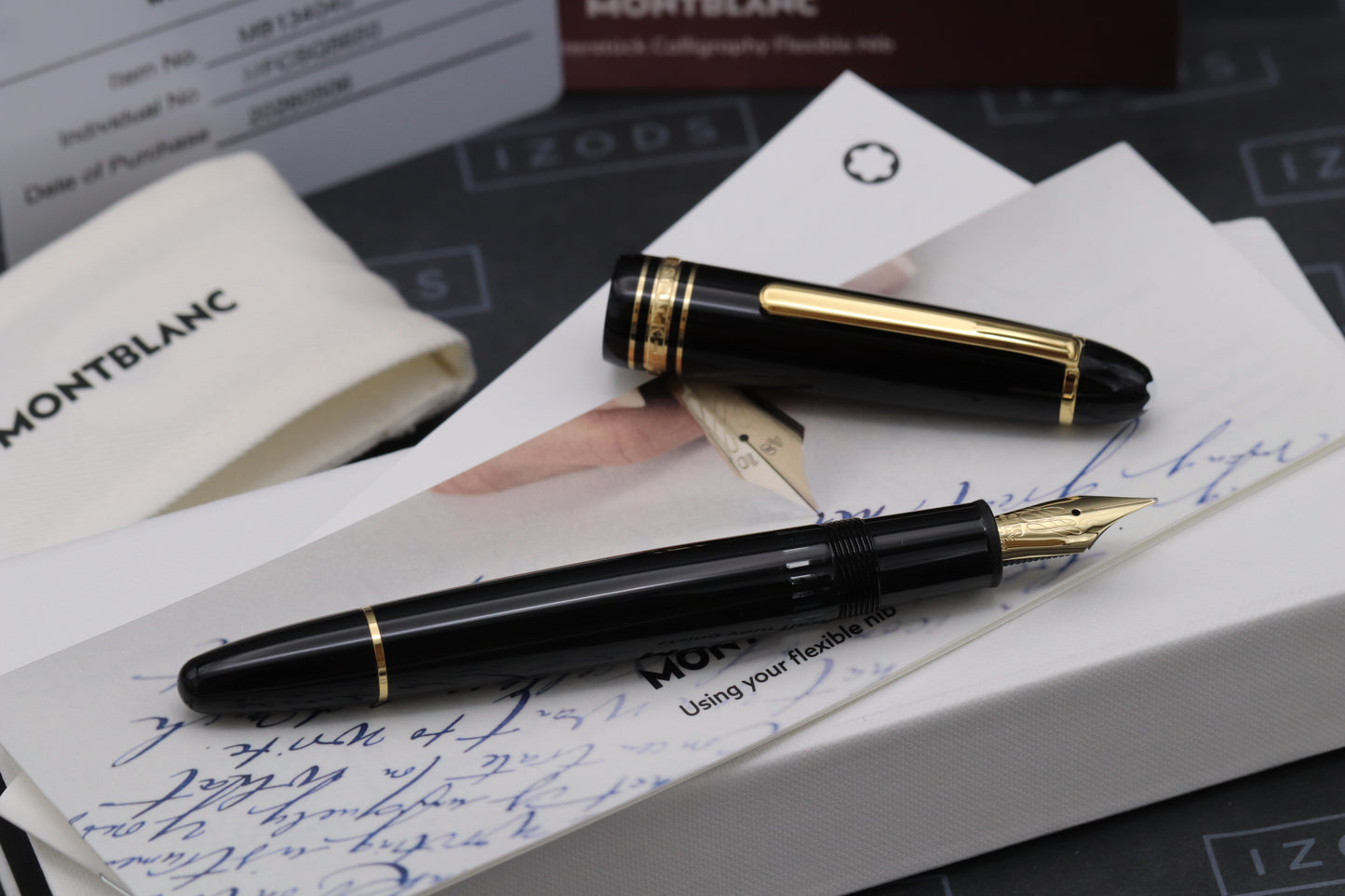 Montblanc Meisterstück 146 LeGrand Calligraphy Flex SE Fountain Pen