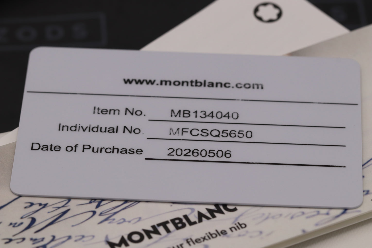 Montblanc Meisterstück 146 LeGrand Calligraphy Flex SE Fountain Pen