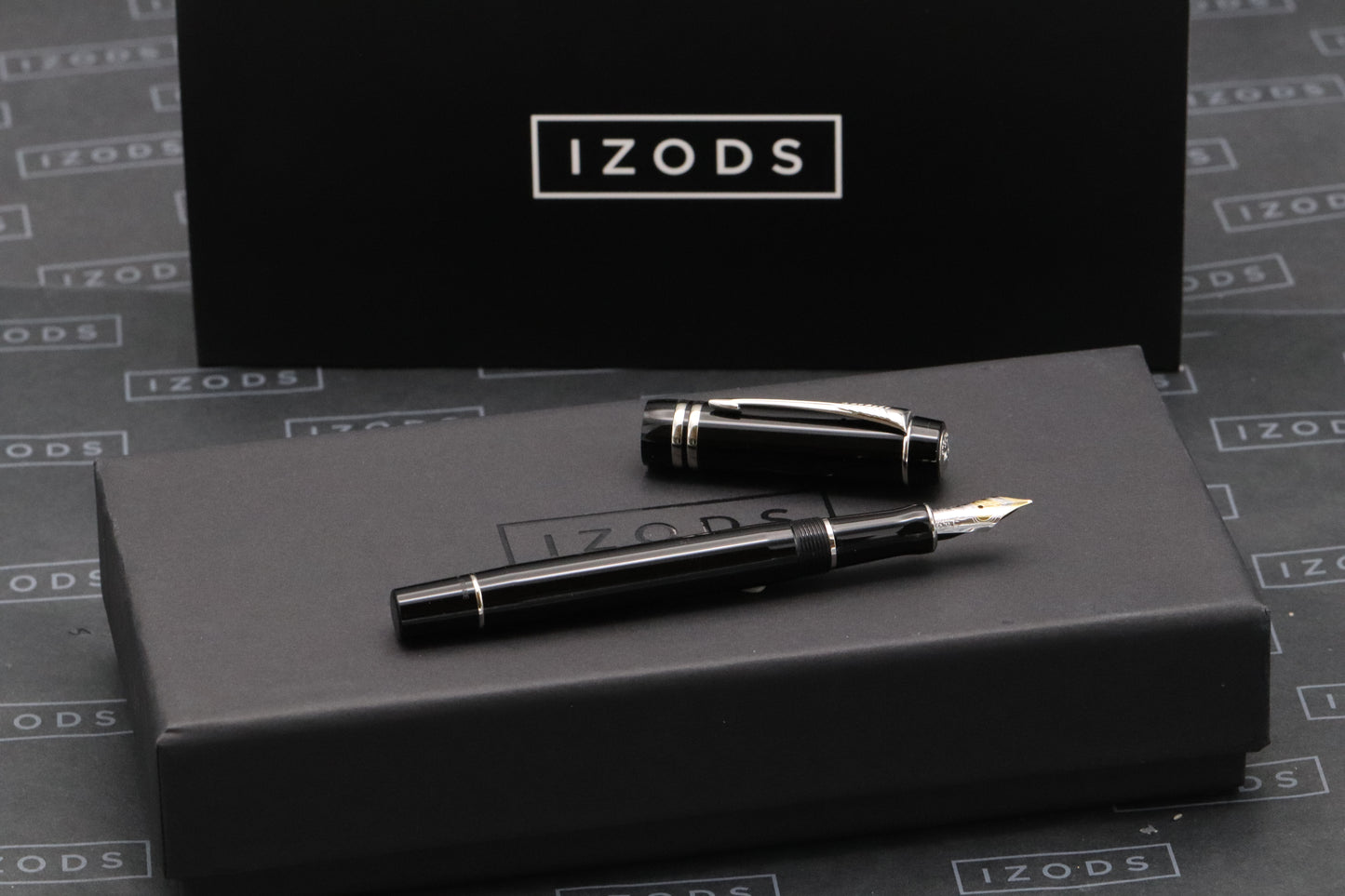 Parker Duofold International Black PT Fountain Pen
