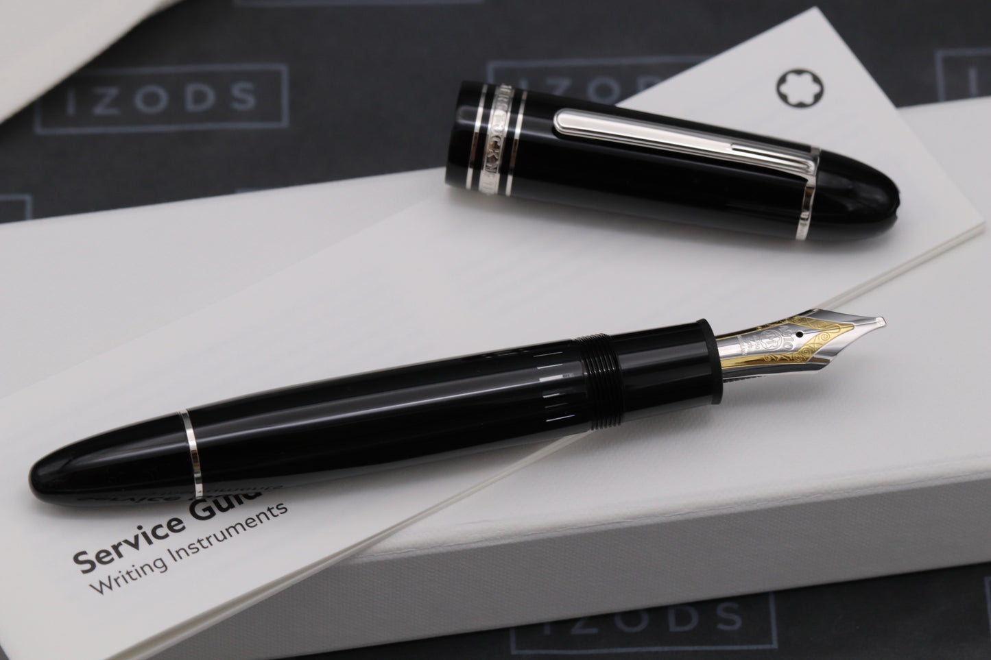 Montblanc Meisterstuck 149 Platinum-Coated Fountain Pen - Rare O3B Nib - UNUSED
