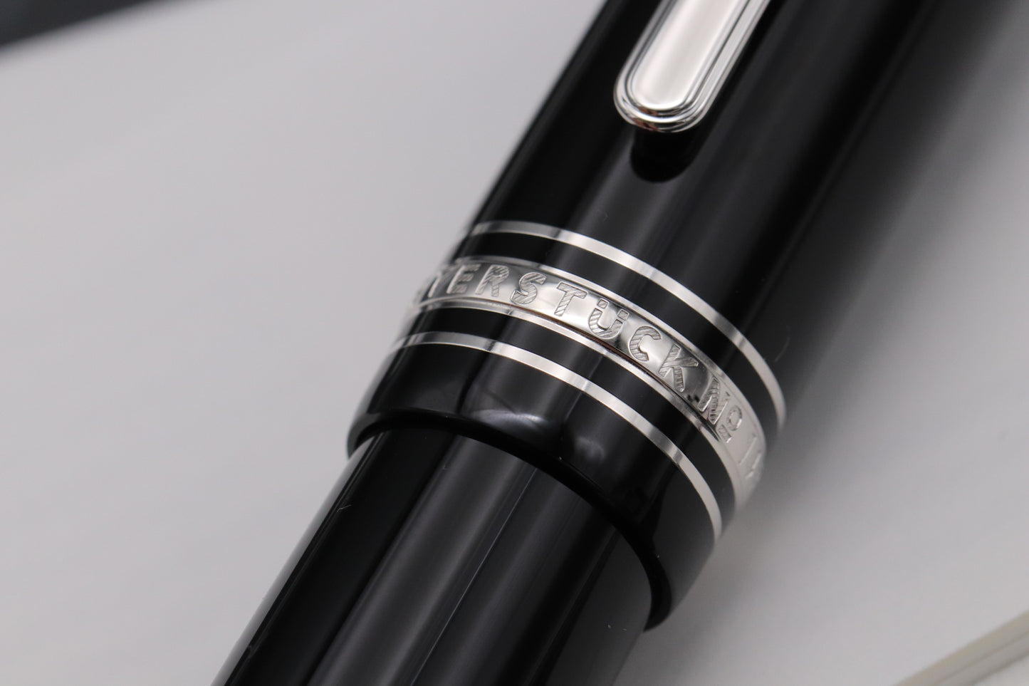 Montblanc Meisterstuck 149 Platinum-Coated Fountain Pen - Rare O3B Nib - UNUSED