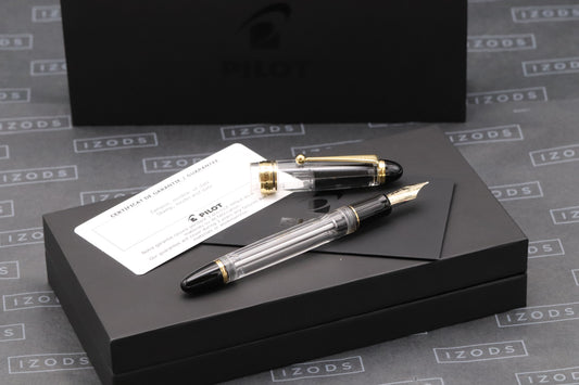 Pilot Custom 823 Clear Demonstrator Fountain Pen - UNUSED