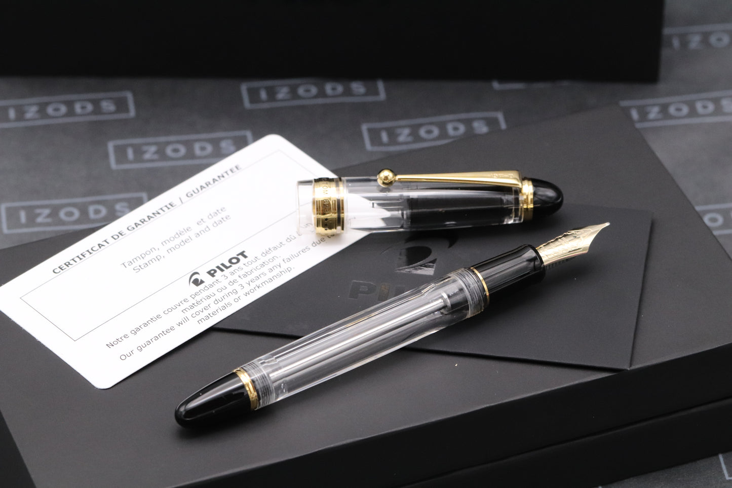 Pilot Custom 823 Clear Demonstrator Fountain Pen - UNUSED