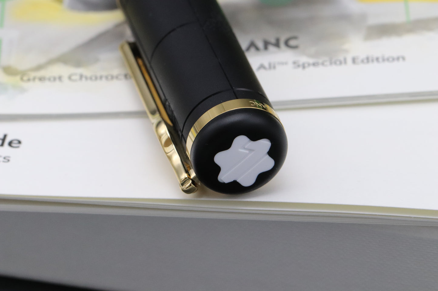 Montblanc Great Characters Muhammad Ali Special Edition Fountain Pen - UNUSED