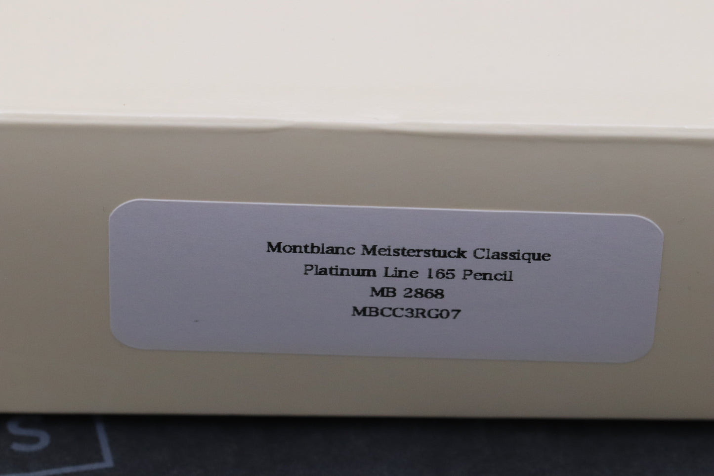 Montblanc Meisterstück 165 Classique Platinum-Coated Mechanical Pencil - UNUSED