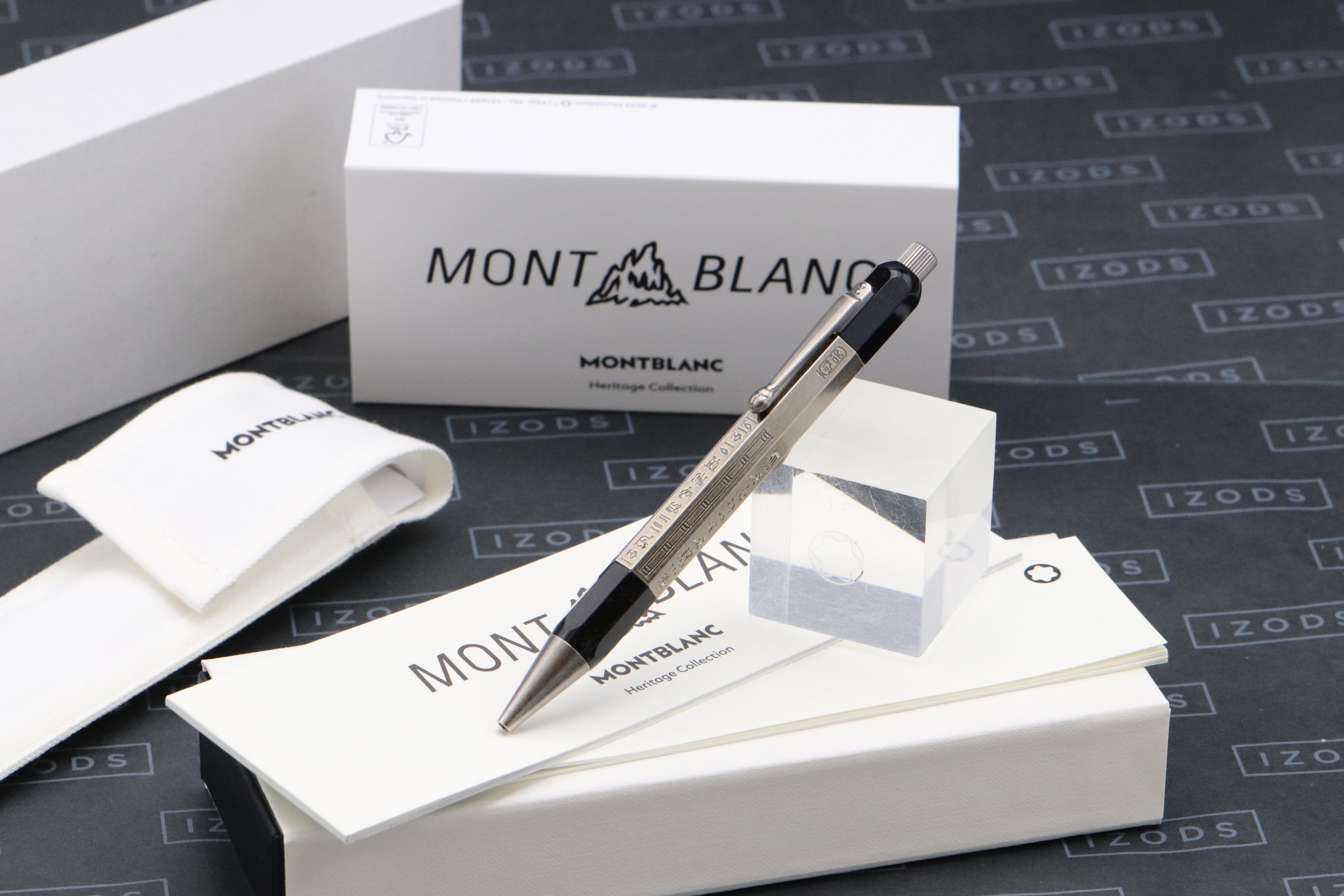 Montblanc Heritage Egyptomania Doue Ballpoint Pen - UNUSED – IZODS