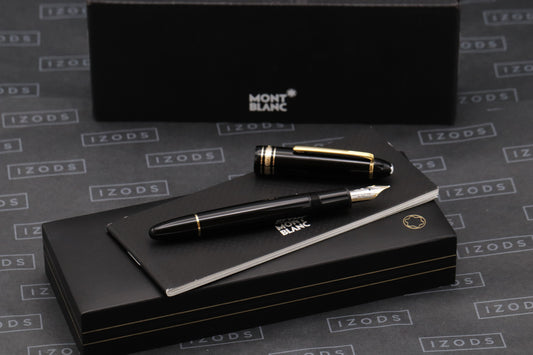 Montblanc Meisterstuck 147 Traveller Gold Coated Fountain Pen