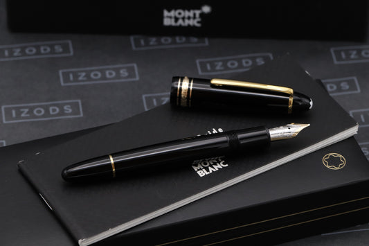 Montblanc Meisterstuck 147 Traveller Gold Coated Fountain Pen