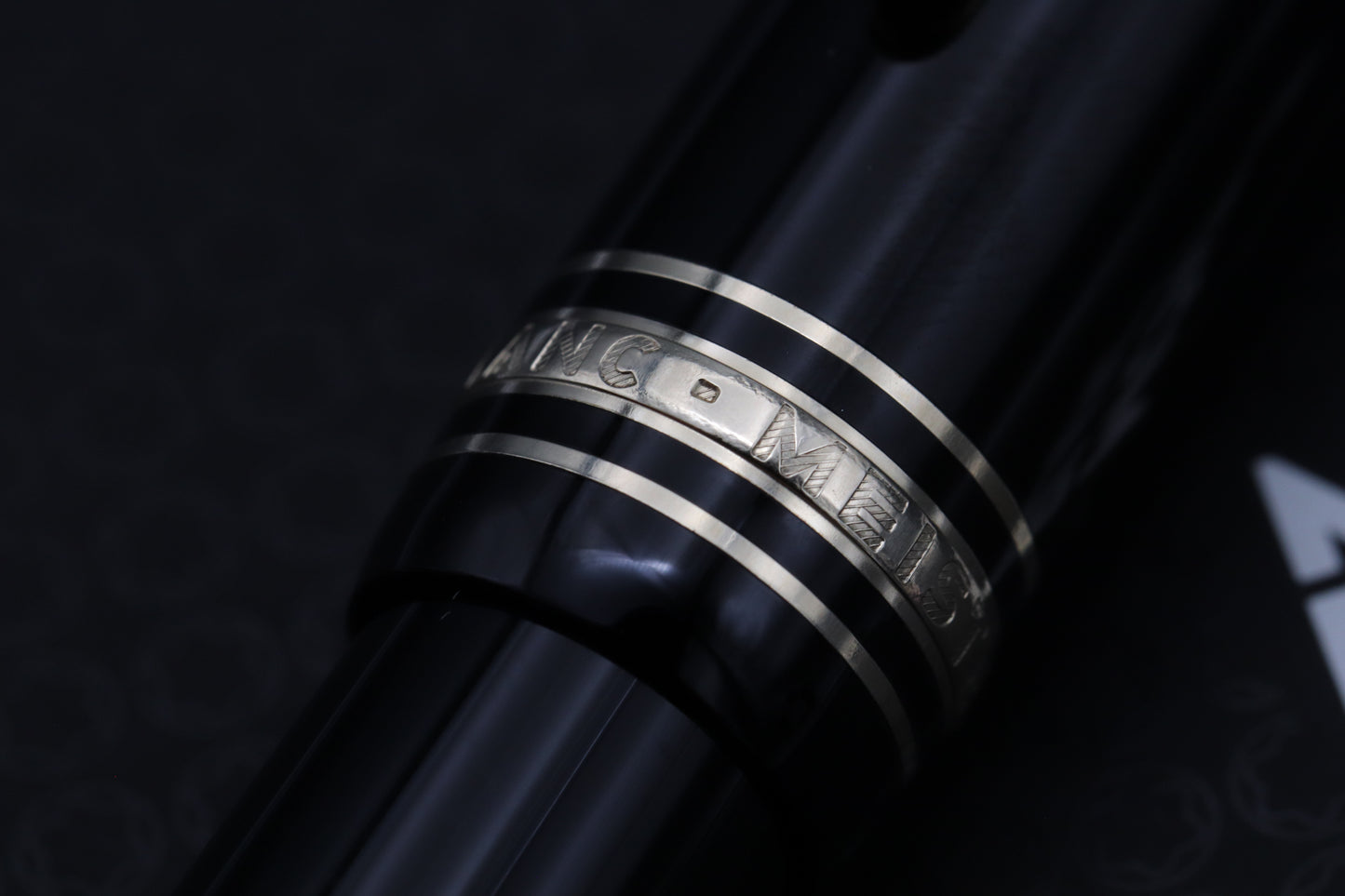 Montblanc Meisterstuck 147 Traveller Gold Coated Fountain Pen