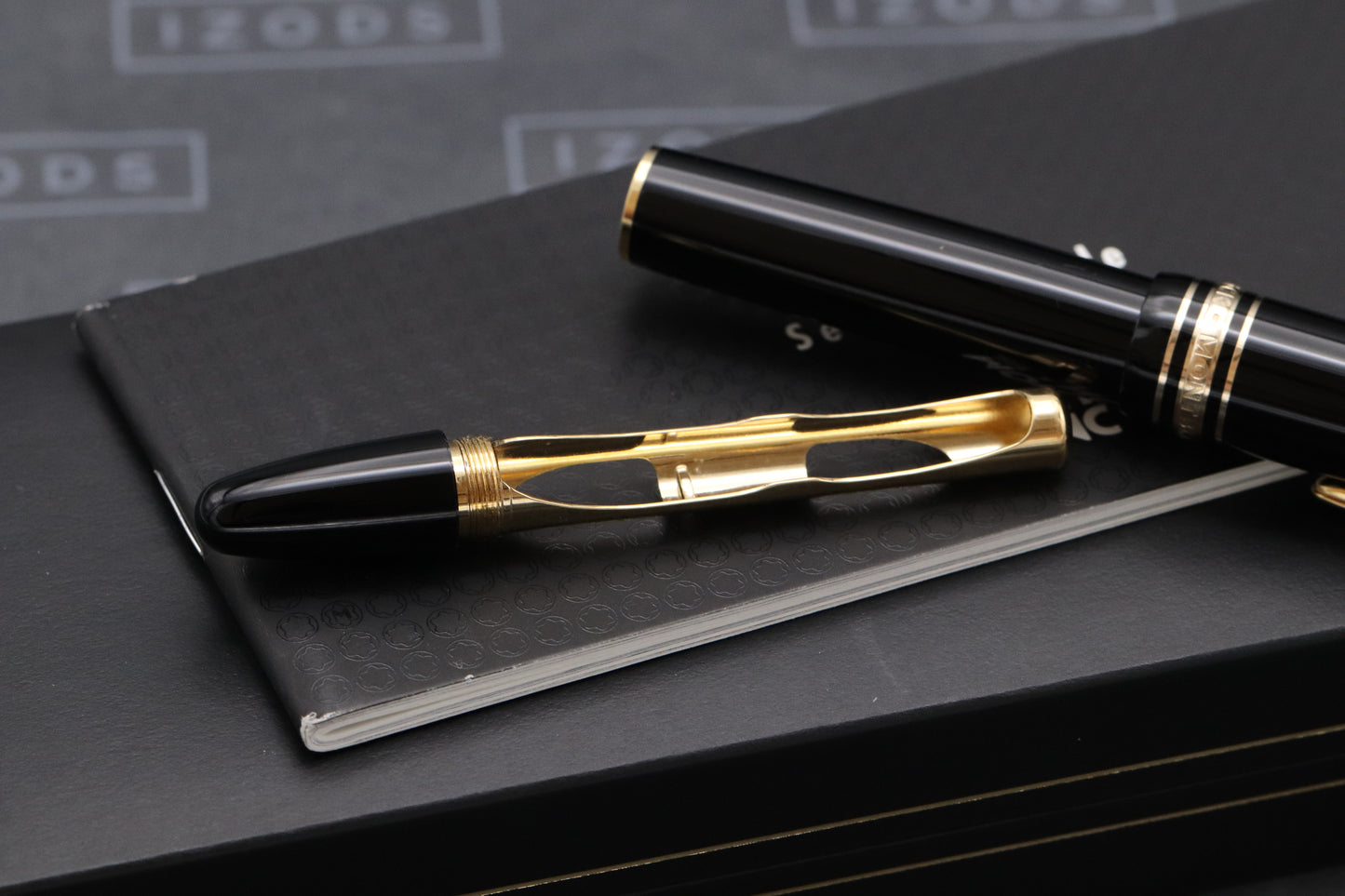 Montblanc Meisterstuck 147 Traveller Gold Coated Fountain Pen