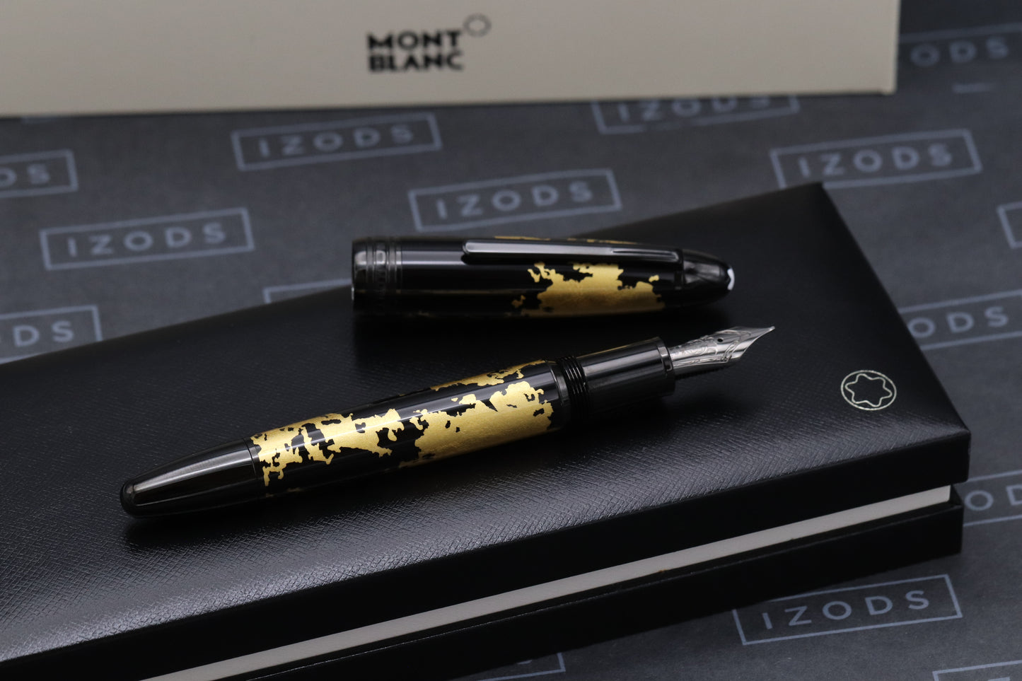 Montblanc Meisterstuck 146 LeGrand Solitaire Gold Leaf Fountain Pen
