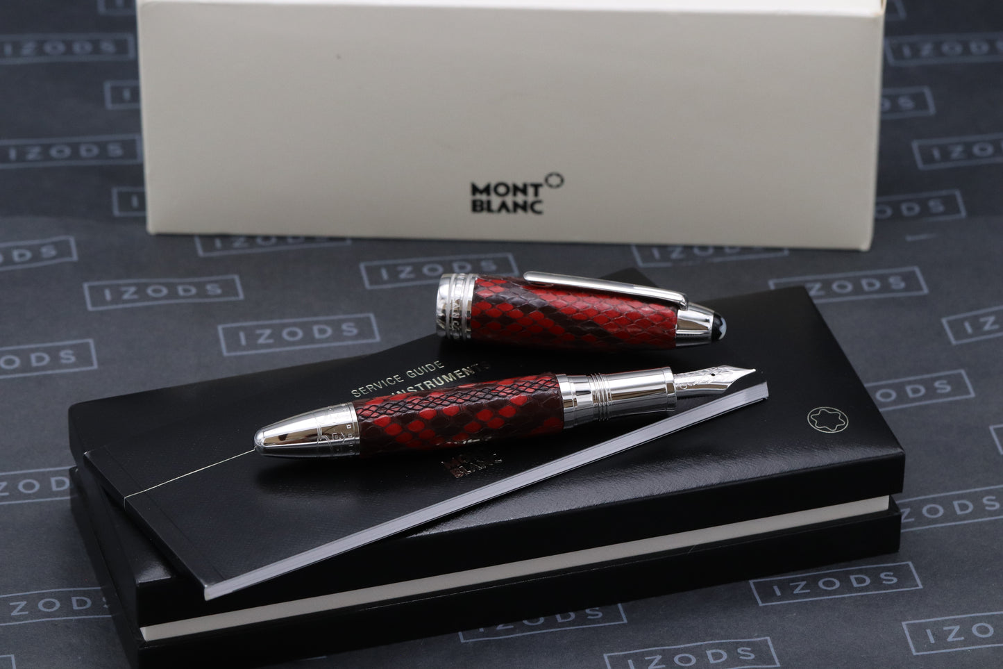 Montblanc Meisterstuck LeGrand Great Masters Python Leather Fountain Pen