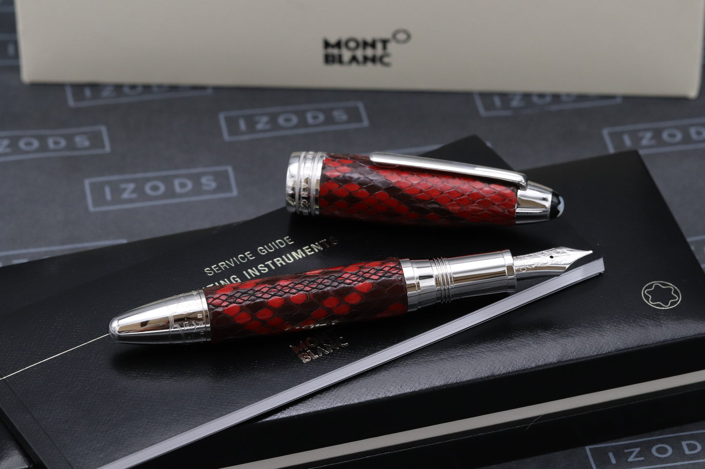 Montblanc Meisterstuck LeGrand Great Masters Python Leather Fountain Pen