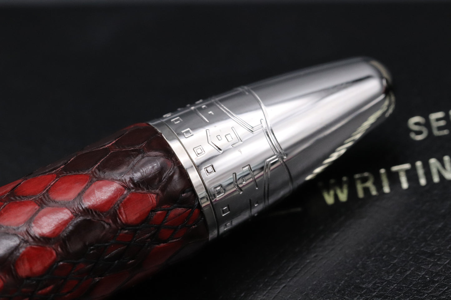 Montblanc Meisterstuck LeGrand Great Masters Python Leather Fountain Pen