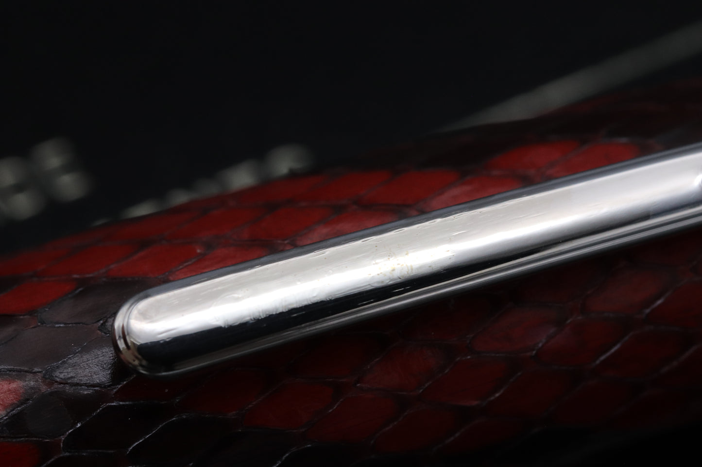 Montblanc Meisterstuck LeGrand Great Masters Python Leather Fountain Pen
