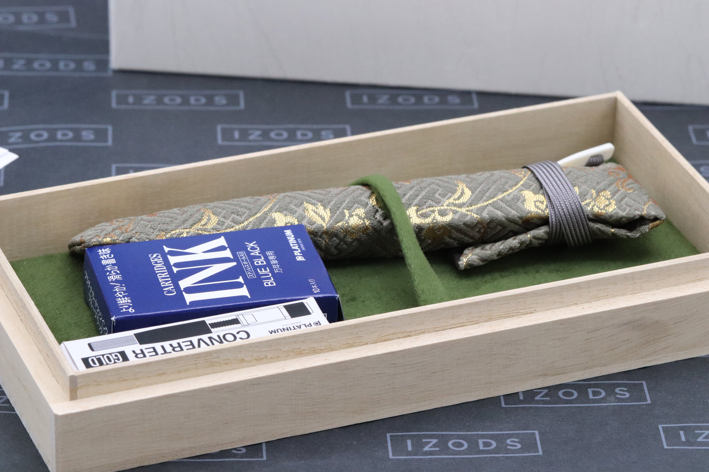 Nakaya D-17mm Portable Cigar Toki-Tamenuri Fountain Pen - UNUSED